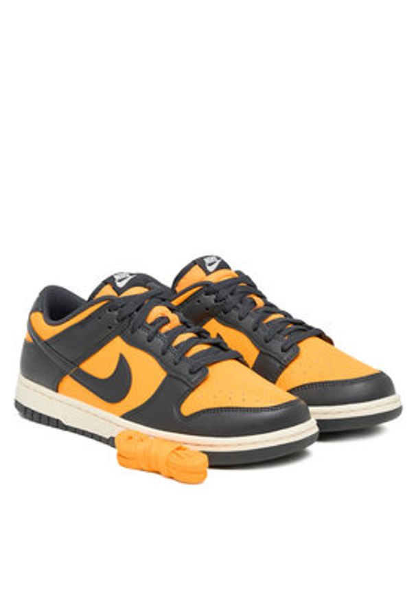 Nike Sneakersy Dunk Low Retro HF5441 700 Pomarańczowy. Kolor: pomarańczowy. Materiał: skóra