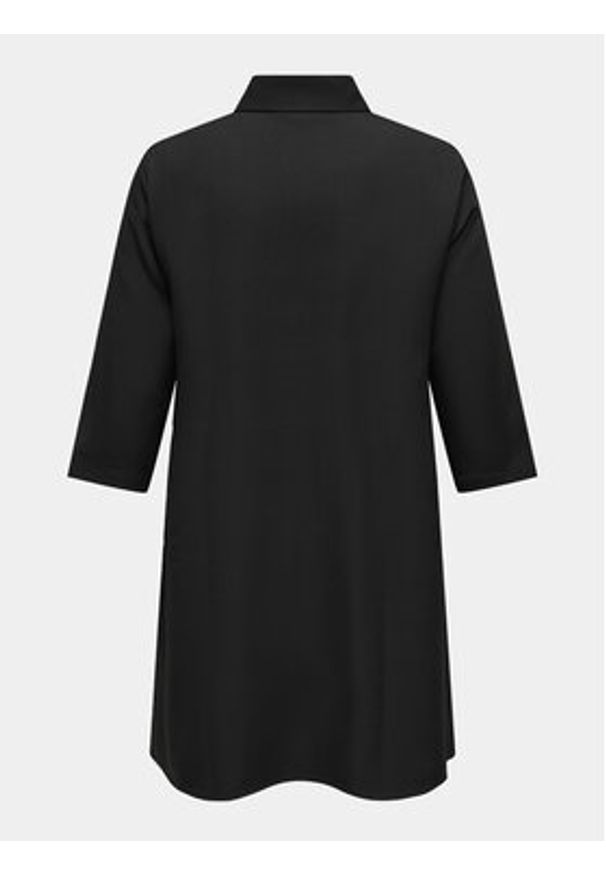 ONLY Carmakoma Sukienka codzienna 15302863 Czarny Regular Fit. Okazja: na co dzień. Kolor: czarny. Materiał: syntetyk. Typ sukienki: proste. Styl: casual