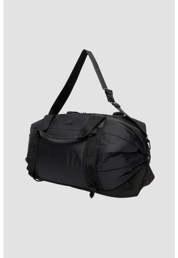 Karl Lagerfeld - KARL LAGERFELD Czarna torba podróżna pikowana. Kolor: czarny. Sport: fitness