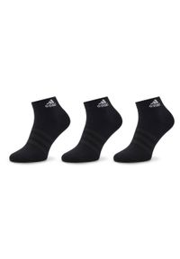 Skarpety stopki unisex Adidas 3 pary. Kolor: biały, wielokolorowy, czarny