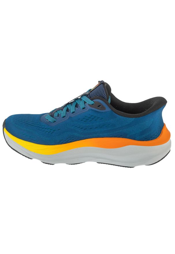 skechers - Buty do biegania męskie, Slip-Ins: Max Run. Kolor: niebieski. Sport: bieganie