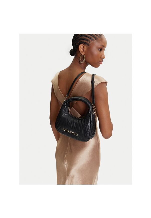 Torebka Just Cavalli. Kolor: czarny