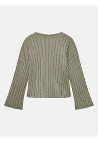 Edited Sweter Thamara Khaki Oversize. Kolor: brązowy. Materiał: syntetyk #3