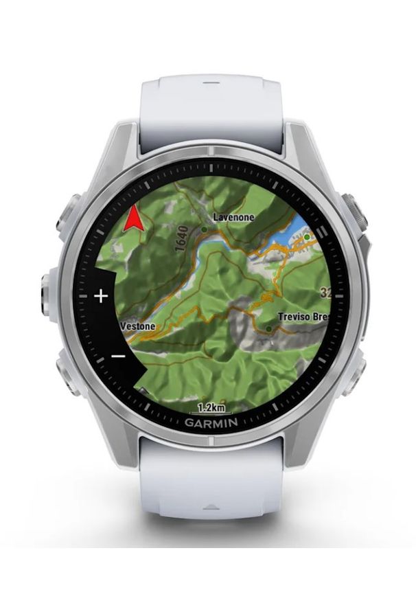 GARMIN - Garmin Fenix 8 AMOLED 43mm Srebrny. Rodzaj zegarka: smartwatch. Kolor: srebrny. Styl: militarny, sportowy