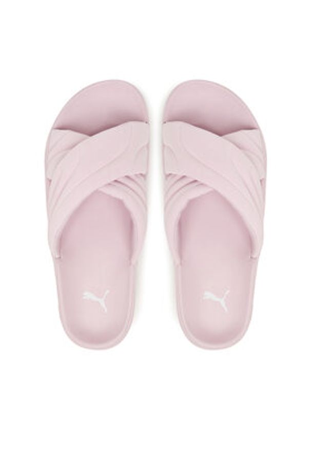 Puma Klapki Leadcat Platform 400340 05 Różowy. Kolor: różowy. Materiał: nubuk, skóra. Obcas: na platformie