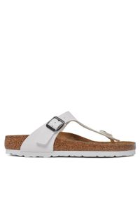 Birkenstock Japonki Gizeh 745531 Biały. Kolor: biały. Materiał: skóra