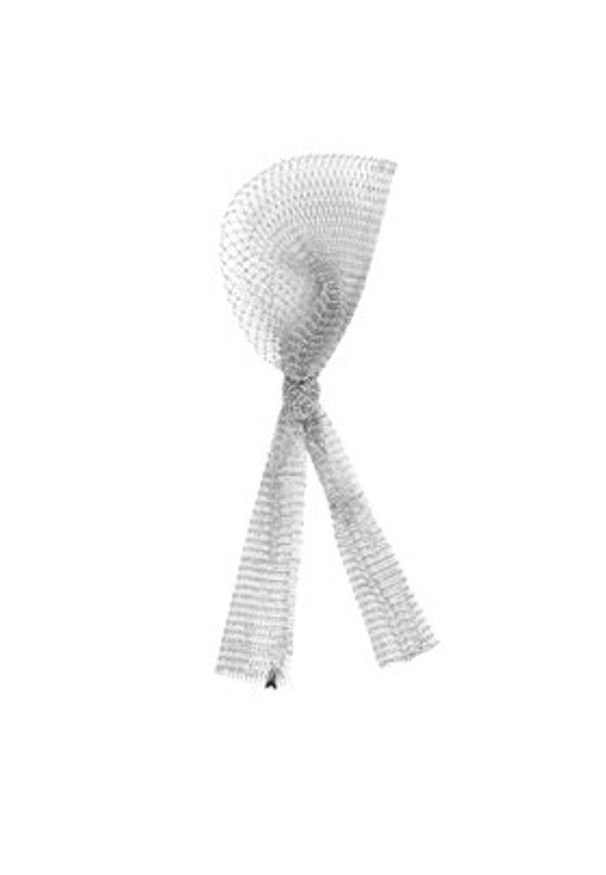 Patrizia Pepe Chusta na głowę 8F0128/J405-S980 Srebrny. Kolor: srebrny. Materiał: poliester