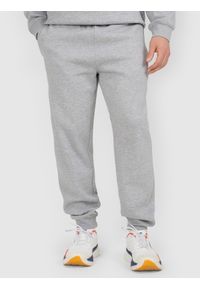 4f - 4F Spodnie dresowe joggery męskie - szare M. Kolor: szary. Materiał: dresówka. Sport: fitness #2