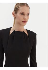 Rinascimento Sukienka koktajlowa CFC0126529003 Czarny Slim Fit. Kolor: czarny. Materiał: syntetyk. Styl: wizytowy #4