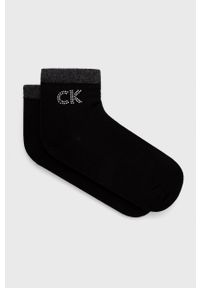 Calvin Klein Skarpetki damskie kolor czarny. Kolor: czarny #1