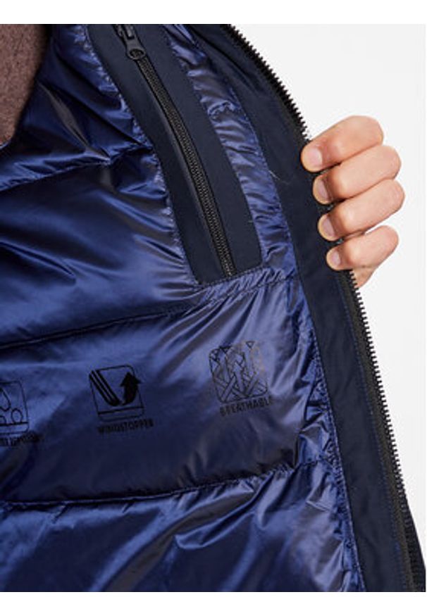 Bomboogie Kurtka puchowa CM 228P T GKG3 Granatowy Regular Fit. Kolor: niebieski. Materiał: bawełna