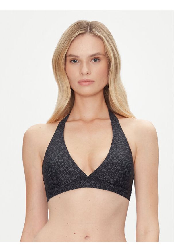 JOOP! Góra od bikini 10224442 Czarny. Kolor: czarny. Materiał: syntetyk
