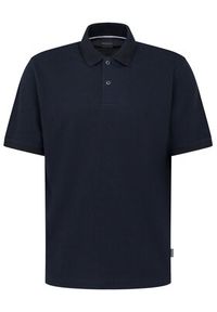 Bugatti Polo 8150-75002C Granatowy Regular Fit. Typ kołnierza: polo. Kolor: niebieski. Materiał: bawełna #3
