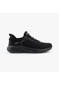 skechers - Buty męskie SKECHERS Bobs Squad Chaos Tough Walk. Kolor: czarny