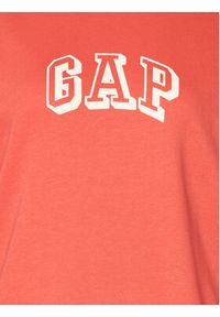 GAP - Gap Bluza 885586-00 Koralowy Regular Fit. Kolor: pomarańczowy. Materiał: bawełna, syntetyk