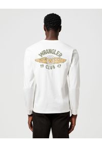 Wrangler - MESKA KOSZULKA WRANGLER LS AMERICANA TEE WORN WHITE 112371574 #4