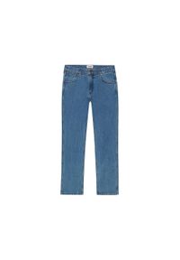 Wrangler - WRANGLER MĘSKIE SPODNIE JEANSOWE GREENSBORO SADDLESTONE 112355021 #6