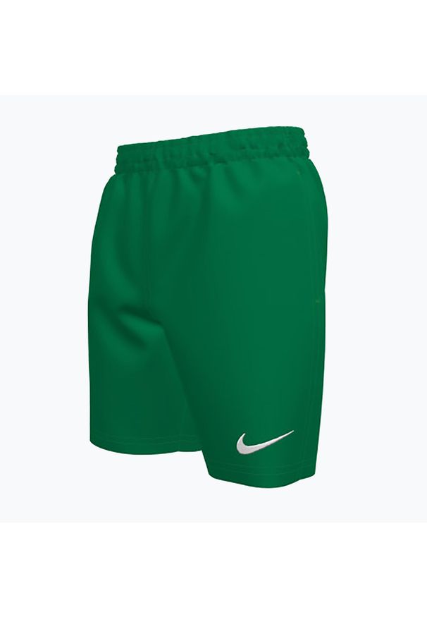 Szorty kąpielowe dziecięce Nike Essential 6" Volley stadium. Kolor: zielony