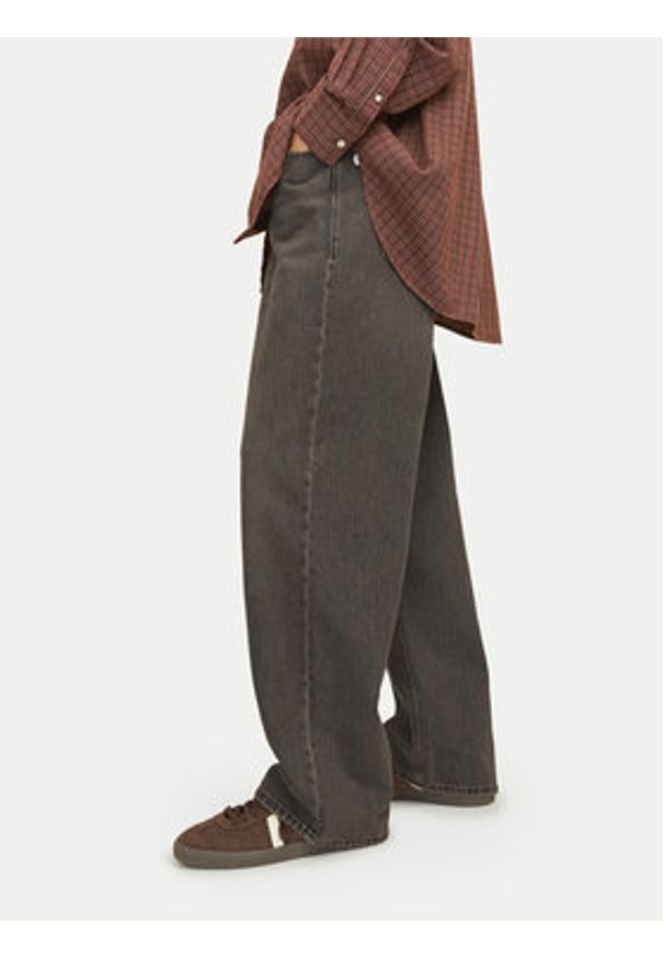 Jack & Jones Jeansy Ron Original 12270068 Czarny Baggy Fit. Kolor: czarny