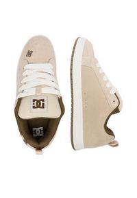 DC Shoes Sneakersy CEOWB-V5-10116M Beżowy. Kolor: beżowy. Materiał: zamsz, skóra #3