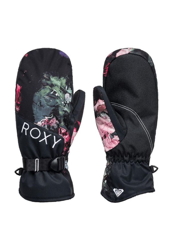 Roxy - Rękawice ROXY JETTY MITT. Kolor: czarny. Sezon: zima. Sport: narciarstwo