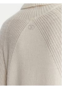 Liu Jo Sukienka dzianinowa MF5063 MS009 Écru Regular Fit. Materiał: wełna #2