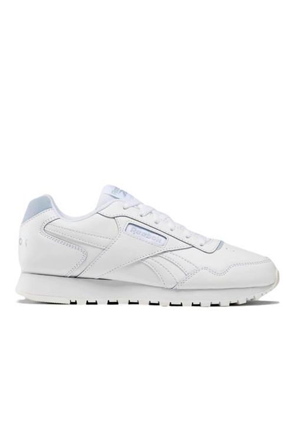 Buty do chodzenia dla dzieci Reebok Royal Glide. Kolor: biały. Materiał: materiał, syntetyk, tkanina. Szerokość cholewki: normalna. Model: Reebok Royal. Sport: turystyka piesza