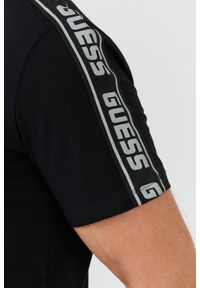 Guess - GUESS Czarny męski t-shirt Arlo Cn, Rozmiar S. Kolor: czarny #8