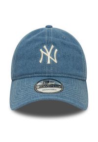 New Era Czapka z daszkiem New York Yankees MLB 9TWENTY 60667563 Niebieski. Kolor: niebieski. Materiał: materiał, bawełna
