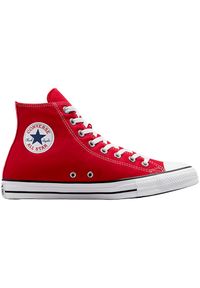 Trampki Converse Chuck Taylor All Star Hi, Dla obu płci. Kolor: czerwony. Materiał: materiał. Model: Converse All Star. Sport: skateboard
