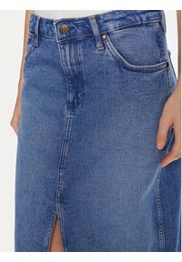 Wrangler Spódnica jeansowa 112356425 Niebieski Regular Fit. Kolor: niebieski. Materiał: bawełna #5