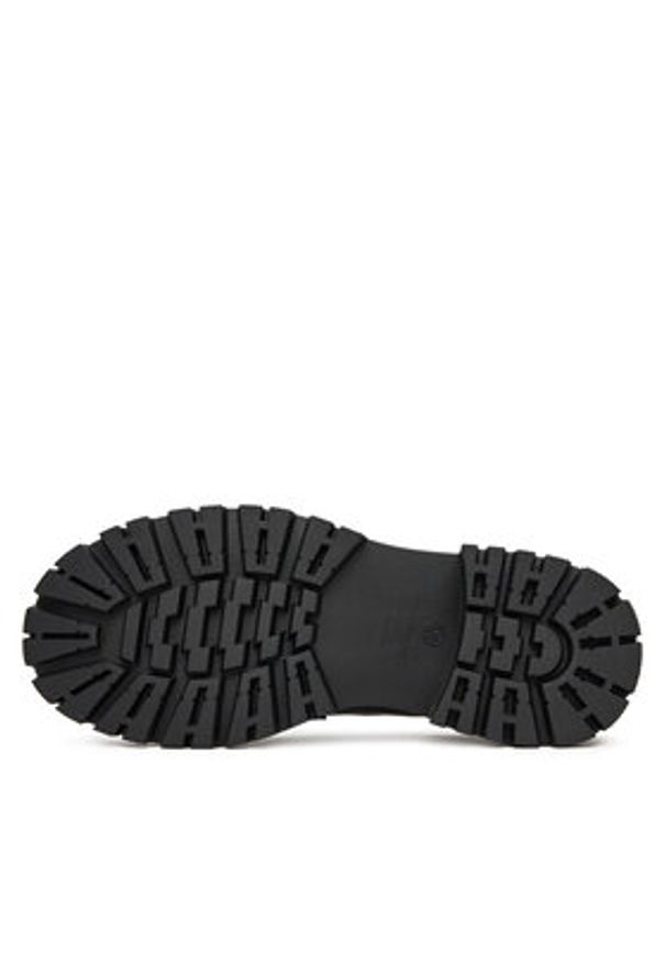DeeZee Loafersy 13027-12 Czarny. Kolor: czarny. Materiał: skóra