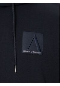 Armani Exchange Bluza 6DZMJB ZJNKZ 1510 Granatowy Regular Fit. Kolor: niebieski. Materiał: bawełna #4