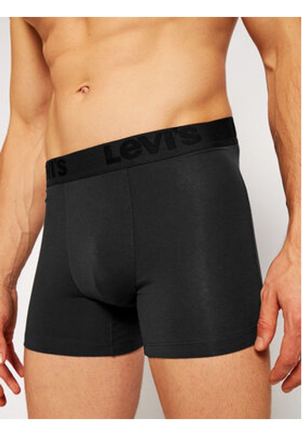 Levi's® Komplet 3 par bokserek 905045001 Czarny. Kolor: czarny. Materiał: bawełna