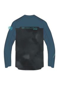 ENDURA - Longsleeve rowerowy męski Endura MT500 Burner. Kolor: niebieski. Długość rękawa: długi rękaw. Sport: kolarstwo #1