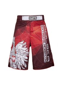 Spodenki do MMA męskie EXTREME HOBBY POLSKA. Kolor: czerwony. Materiał: poliester