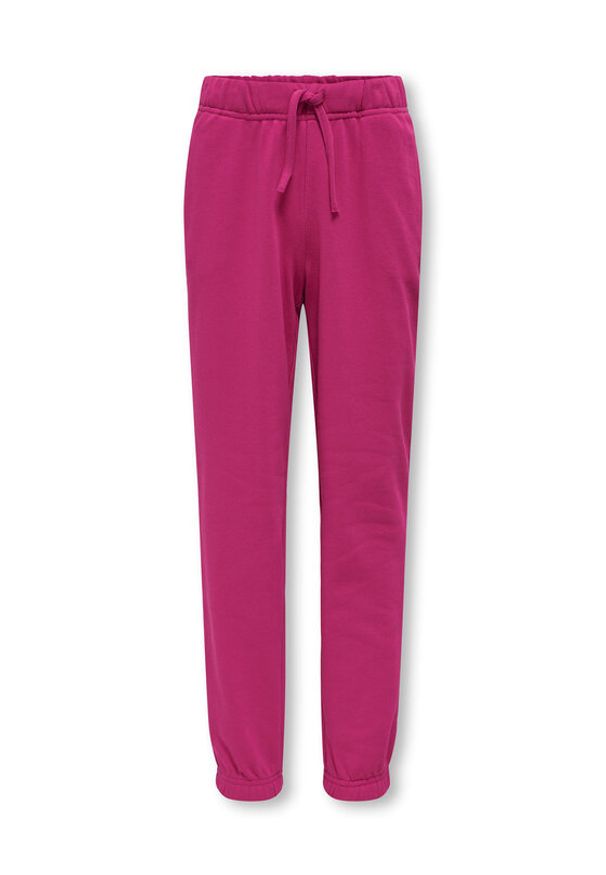 Kids Only - Kids ONLY Spodnie dresowe 15246735 Różowy Regular Fit. Kolor: różowy. Materiał: dresówka