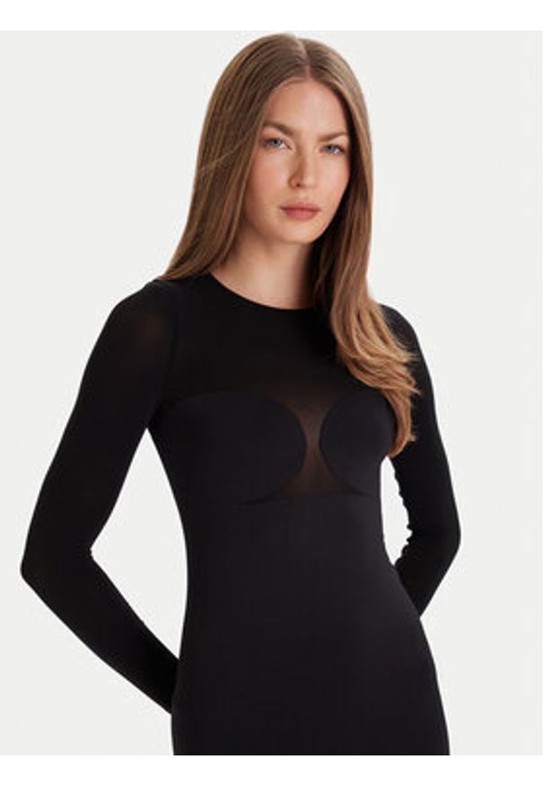 Wolford Sukienka koktajlowa Bustier 57200 Czarny Slim Fit. Kolor: czarny. Materiał: syntetyk. Styl: wizytowy