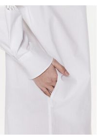 MSGM Sukienka koszulowa 3441MDA183 237125 Biały Regular Fit. Kolor: biały. Materiał: bawełna. Typ sukienki: koszulowe #5