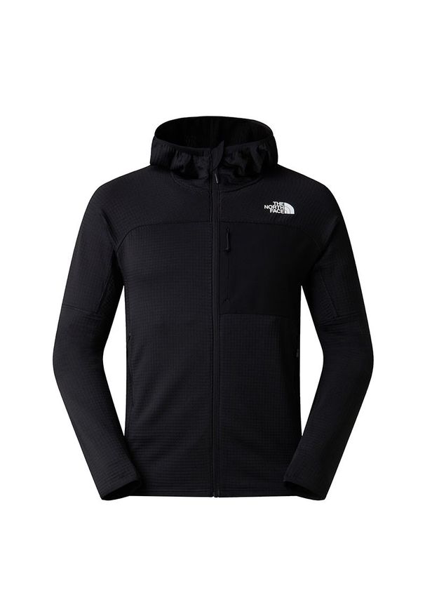 Kurtka męska The North Face Stormgap Power Grid 0A8G2WJK31 - czarna. Kolor: czarny. Materiał: materiał, skóra, tkanina, poliester, elastan. Styl: wakacyjny, klasyczny