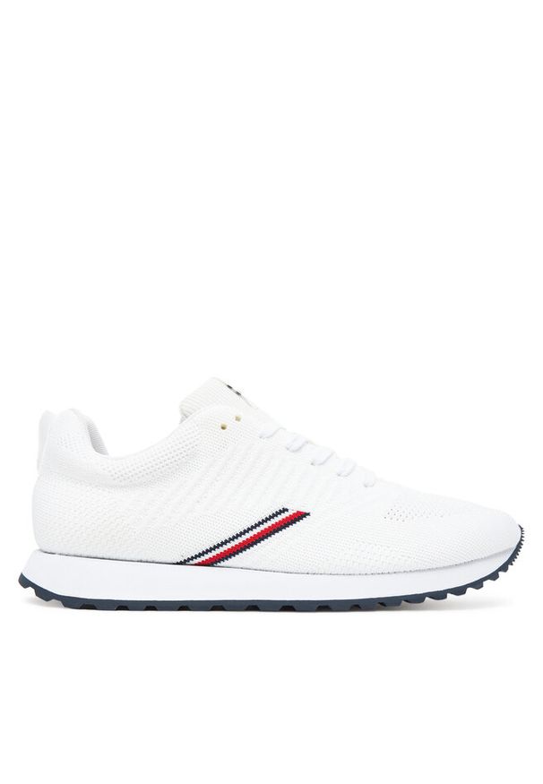 TOMMY HILFIGER - Sneakersy Tommy Hilfiger. Kolor: biały