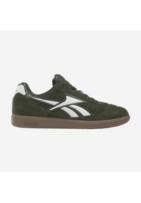 Sneakersy męskie Reebok Finale zamsz. Kolor: zielony. Materiał: zamsz