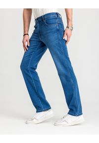 Wrangler - SPODNIE JEANSOWE JEANSY DŻINSY WRANGLER TEXAS RUSTIC 112361301. Okazja: do pracy, na co dzień. Styl: elegancki, klasyczny, casual #9