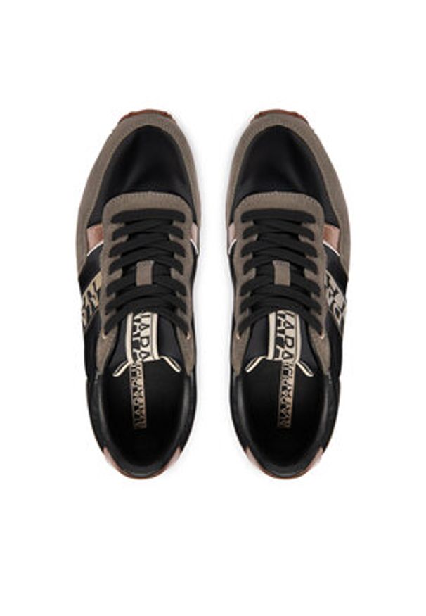 Napapijri Sneakersy Astra NP0A88XQ Czarny. Kolor: czarny. Materiał: materiał