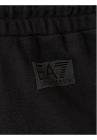 EA7 Emporio Armani Spodnie dresowe 7M001492 AF17787 UC001 Czarny Regular Fit. Kolor: czarny. Materiał: bawełna #5