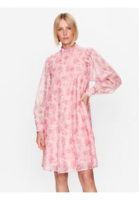 Bruuns Bazaar Sukienka koszulowa Pihilina BBW3255 Różowy Regular Fit. Kolor: różowy. Materiał: syntetyk. Typ sukienki: koszulowe #1