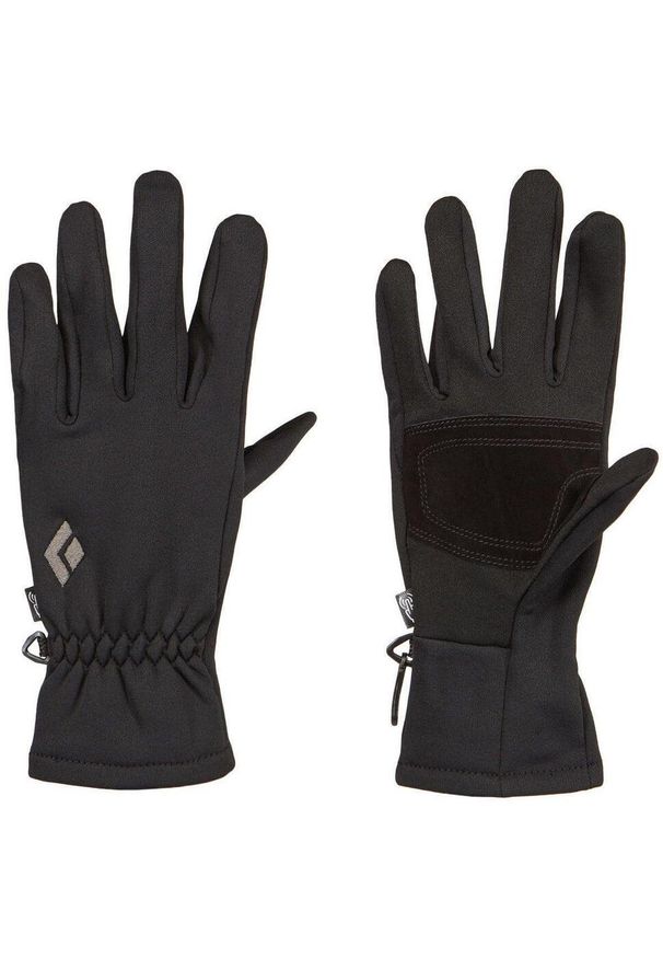 Rękawice turystyczne unisex Black Diamond Lightweight Screentap. Kolor: czarny. Sport: turystyka piesza
