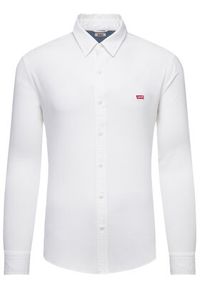 Levi's® Koszula Long Sleeved Shirt 86625-0002 Biały Slim Fit. Kolor: biały. Materiał: bawełna #4