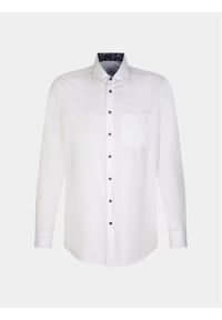Seidensticker Koszula 01.142970 Biały Regular Fit. Kolor: biały. Materiał: bawełna