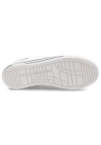 TOMMY HILFIGER - Białe Trampki Tommy Hilfiger Klasyczne Buty Damskie. Okazja: na co dzień. Kolor: biały. Materiał: materiał, skóra ekologiczna. Szerokość cholewki: normalna. Wzór: jednolity. Styl: klasyczny #4
